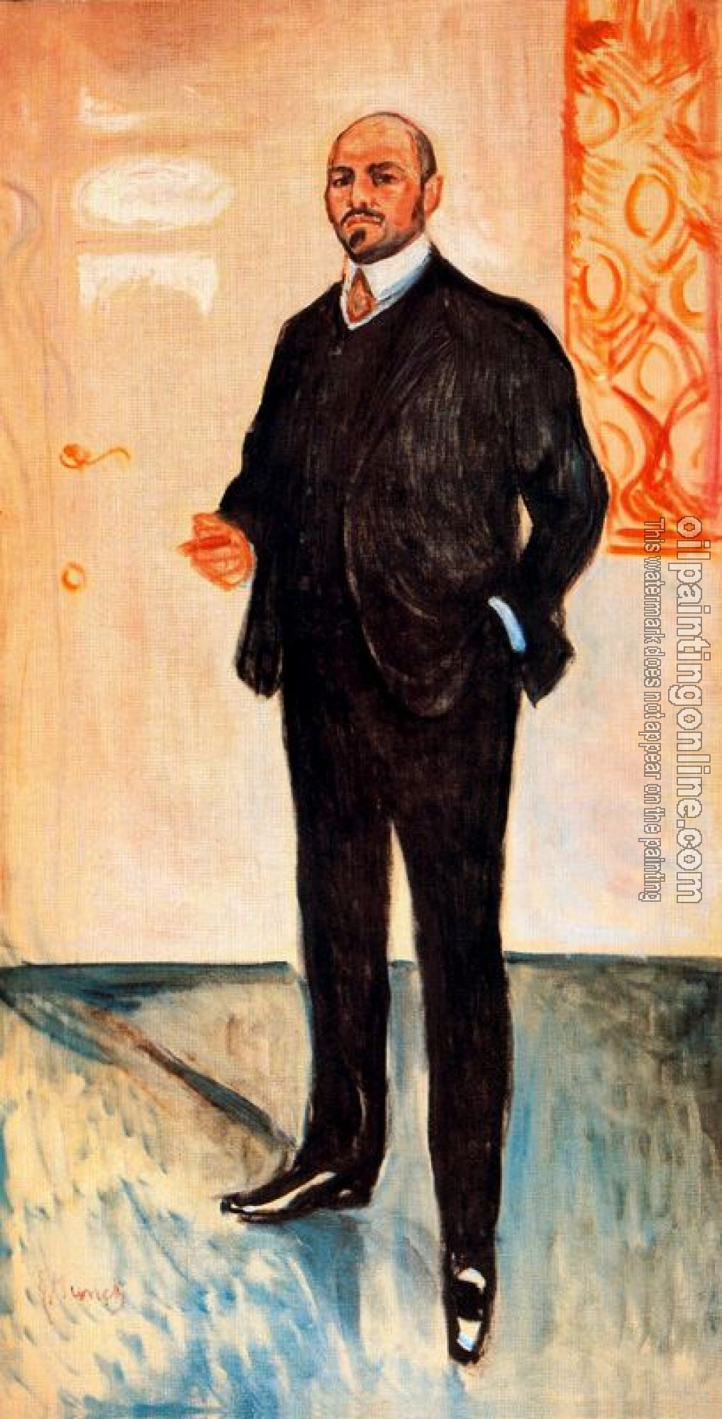 Munch, Edvard - Walter Rathenau II